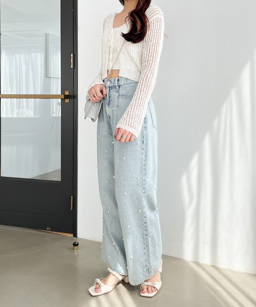 Heather(ヘザー)の「Wリボンサンダル 113311(サンダル・レディース・アイボリー/ブラック/シルバー・M/L)」の21枚目の写真