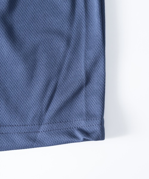 NYLAUS（ナイラス）の「吸汗速乾 総柄プリント ドライメッシュ 半袖Tシャツ / イージーショートパンツ セットアップ（スポーツグッズ・メンズ・チャコール/ネイビー/ブラック/グレー・LL/M/L）」の15枚目の写真