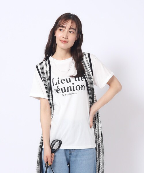 Cutie Blonde(キューティーブロンド)の「◆【2点セット】チュールキャミソール+ロゴTシャツ(Tシャツ/カットソー・レディース・ブラック/ライトグレー・02/03/04)」の13枚目の写真