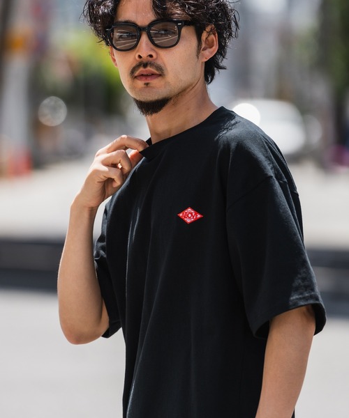 GERRY（ジェリー）の「【GERRY】別注 バックプリント/ワンポイント 刺しゅう 半袖Tシャツ（Tシャツ/カットソー・メンズ・ホワイト/ブラック系1/パープル系1/グレー系1/パープル/ブラック系/ブルー系/カーキ系/ブルー系1/カーキ系1/ブラック/カーキ/ホワイト系/ホワイト系1/ブルー/グレー/パープル系/グレー系/カーキ系2/ブラック系2/パープル系2/ブルー系2/グレー系3/グレー系2/ホワイト系2/ホワイト系3/ブラック系3/パープル系3/カーキ系3/ブルー系3・SMALL/MEDIUM/LARGE/X-LARGE）」の9枚目の写真
