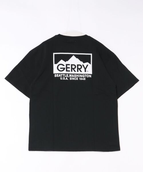 GERRY(ジェリー)の「【GERRY】別注 バックプリント/ワンポイント 刺しゅう 半袖Tシャツ(Tシャツ/カットソー・メンズ・ホワイト/ブラック系1/パープル系1/グレー系1/パープル/ブラック系/ブルー系/カーキ系/ブルー系1/カーキ系1/ブラック/カーキ/ホワイト系/ホワイト系1/ブルー/グレー/パープル系/グレー系/カーキ系2/ブラック系2/パープル系2/ブルー系2/グレー系3/グレー系2/ホワイト系2/ホワイト系3/ブラック系3/パープル系3/カーキ系3/ブルー系3/ホワイト系4/ホワイト系6/ブラック系4/ホワイト系5/ブラック系8/ホワイト系7/ブラック系6/ブラック系5/ホワイト系8/ブラック系7・SMALL/MEDIUM/LARGE/X-LARGE)」の16枚目の写真