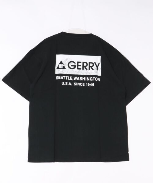 GERRY(ジェリー)の「【GERRY】別注 バックプリント/ワンポイント 刺しゅう 半袖Tシャツ(Tシャツ/カットソー・メンズ・ホワイト/ブラック系1/パープル系1/グレー系1/パープル/ブラック系/ブルー系/カーキ系/ブルー系1/カーキ系1/ブラック/カーキ/ホワイト系/ホワイト系1/ブルー/グレー/パープル系/グレー系/カーキ系2/ブラック系2/パープル系2/ブルー系2/グレー系3/グレー系2/ホワイト系2/ホワイト系3/ブラック系3/パープル系3/カーキ系3/ブルー系3/ホワイト系4/ホワイト系6/ブラック系4/ホワイト系5/ブラック系8/ホワイト系7/ブラック系6/ブラック系5/ホワイト系8/ブラック系7・SMALL/MEDIUM/LARGE/X-LARGE)」の17枚目の写真