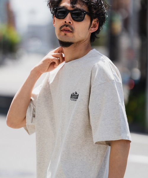 GERRY（ジェリー）の「【GERRY】別注 バックプリント/ワンポイント 刺しゅう 半袖Tシャツ（Tシャツ/カットソー・メンズ・ホワイト/ブラック系1/パープル系1/グレー系1/パープル/ブラック系/ブルー系/カーキ系/ブルー系1/カーキ系1/ブラック/カーキ/ホワイト系/ホワイト系1/ブルー/グレー/パープル系/グレー系/カーキ系2/ブラック系2/パープル系2/ブルー系2/グレー系3/グレー系2/ホワイト系2/ホワイト系3/ブラック系3/パープル系3/カーキ系3/ブルー系3・SMALL/MEDIUM/LARGE/X-LARGE）」の13枚目の写真