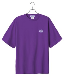 Tシャツ/カットソー（パープル/紫色系・バックプリント）ファッション