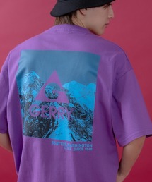 メンズのTシャツ/カットソー（パープル/紫色系）ファッション