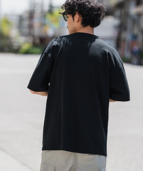 セール】【GERRY】別注 バックプリント/ワンポイント 刺しゅう 半袖T