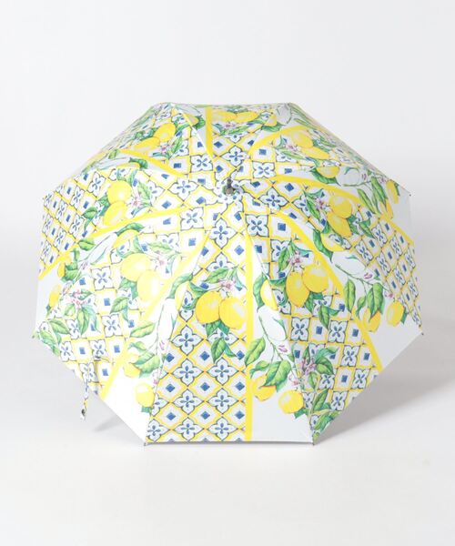 axes femme（アクシーズファム）の「レモン柄ＵＶショート傘（長傘・レディース・ホワイト・FREE）」の10枚目の写真