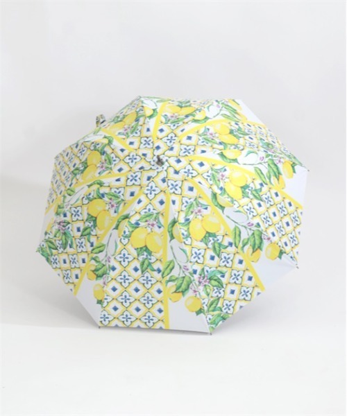 axes femme（アクシーズファム）の「レモン柄ＵＶショート傘（長傘・レディース・ホワイト・FREE）」の5枚目の写真