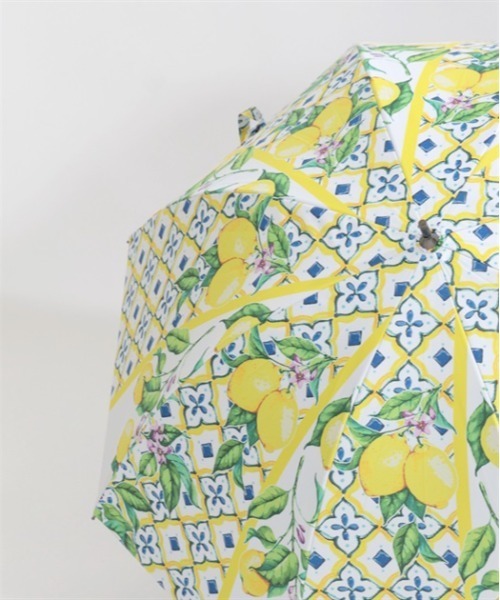 axes femme（アクシーズファム）の「レモン柄ＵＶショート傘（長傘・レディース・ホワイト・FREE）」の7枚目の写真