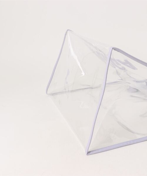 SUPERGA(スペルガ)の「《SUPERGA》TRANSPARENT SHOPPING BAG(トートバッグ・レディース・パープル系その他・フリー)」の3枚目の写真