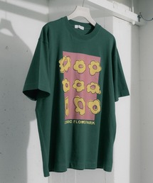 SENSE OF PLACE by URBAN RESEARCH | 『ユニセックス』ポップアートフラワーグラフィックTシャツ C(Tシャツ/カットソー)
