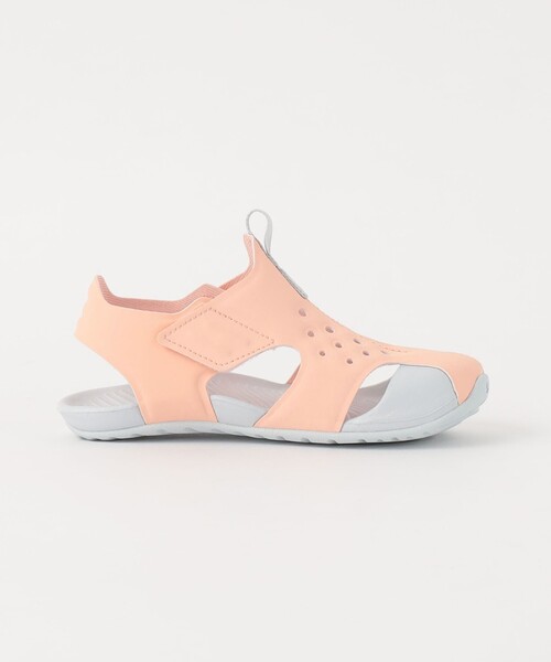 NIKE（ナイキ）の「＜NIKE＞ナイキ サンレイ プロテクト 2 サンダル 14cm-16cm（サンダル・キッズ・ブラック/ライトピンク・15cm/16cm/14cm）」の5枚目の写真