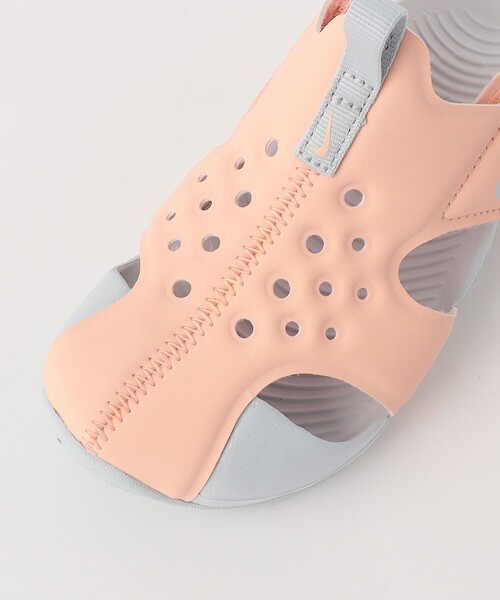 NIKE（ナイキ）の「＜NIKE＞ナイキ サンレイ プロテクト 2 サンダル 14cm-16cm（サンダル・キッズ・ブラック/ライトピンク・15cm/16cm/14cm）」の9枚目の写真