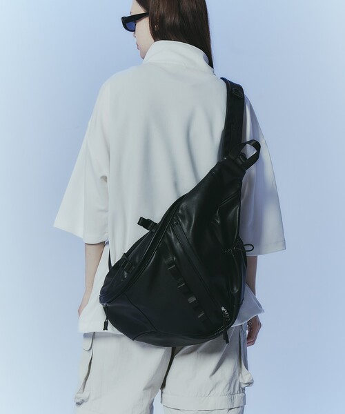 ブラック ボディバッグ tk.TAKEO KIKUCHI（ティーケータケオキクチ）の「◇カジュアルワン