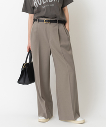 ≪WEB限定追加≫センタープレスワイドパンツ