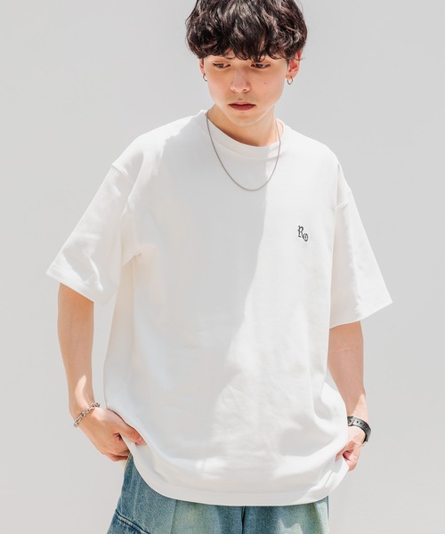 RAGEBLUE（レイジブルー）の「スムースフラワーフォトプリント/オーバーTシャツ（Tシャツ/カットソー・メンズ・ライトブルー/ブラック/ホワイト・LARGE/MEDIUM/SMALL）」の9枚目の写真