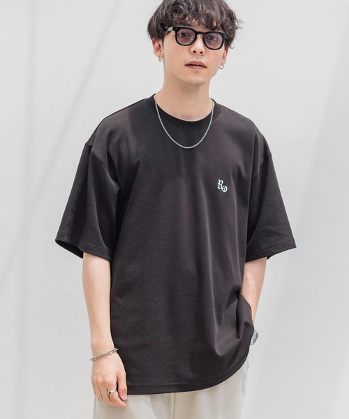 RAGEBLUE（レイジブルー）の「スムースフラワーフォトプリント/オーバーTシャツ（Tシャツ/カットソー・メンズ・ライトブルー/ブラック/ホワイト・LARGE/MEDIUM/SMALL）」の14枚目の写真