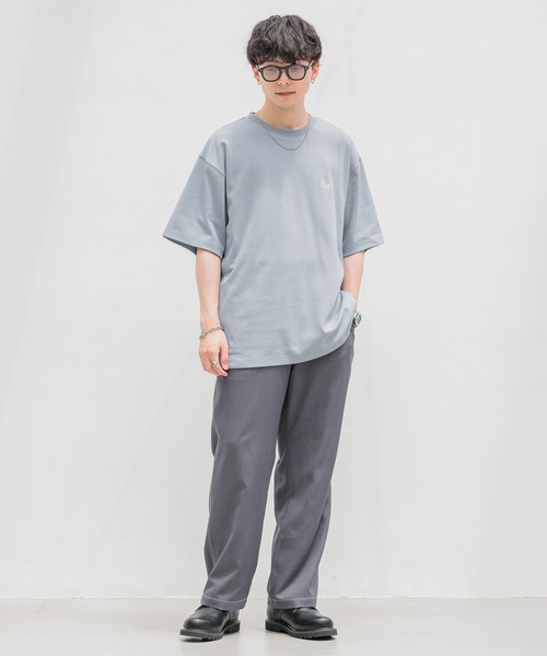 RAGEBLUE（レイジブルー）の「スムースフラワーフォトプリント/オーバーTシャツ（Tシャツ/カットソー・メンズ・ライトブルー/ブラック/ホワイト・LARGE/MEDIUM/SMALL）」の17枚目の写真