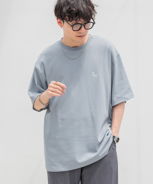 RAGEBLUE（レイジブルー）の「スムースフラワーフォトプリント/オーバーTシャツ（Tシャツ/カットソー・メンズ・ライトブルー/ブラック/ホワイト・LARGE/MEDIUM/SMALL）」の19枚目の写真