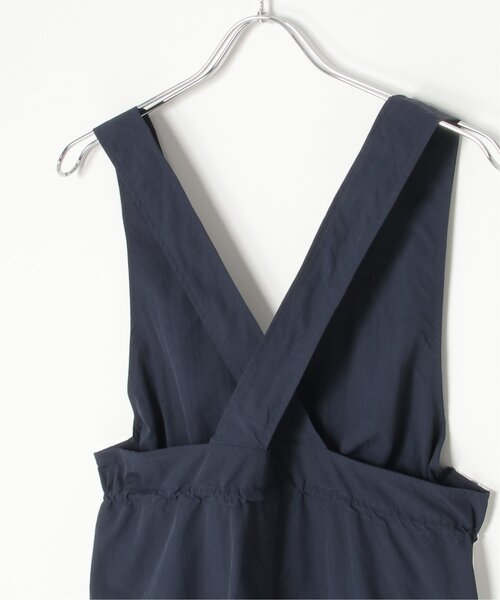 VENCEEXCHANGE（ヴァンスエクスチェンジ）の「ナイロンサイドラインジャンスカ（ジャンパースカート・レディース・ネイビー/ベージュ/カーキ・FREE）」の10枚目の写真