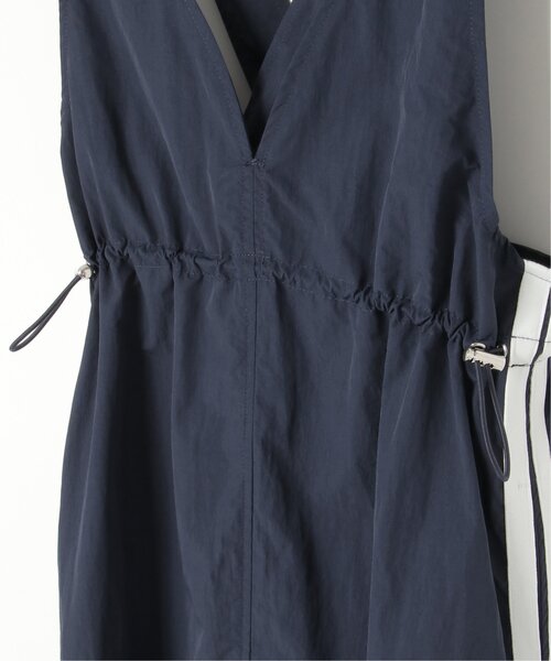 VENCEEXCHANGE（ヴァンスエクスチェンジ）の「ナイロンサイドラインジャンスカ（ジャンパースカート・レディース・ネイビー/ベージュ/カーキ・FREE）」の11枚目の写真