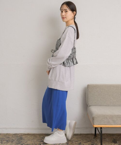 RETRO GIRL（レトロガール）の「リボンショートビスチェ（キャミソール・レディース・シルバー/ブラック/ゴールド・FREE）」の8枚目の写真