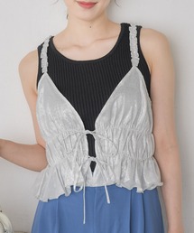 RETRO GIRL | リボンショートビスチェ(キャミソール)