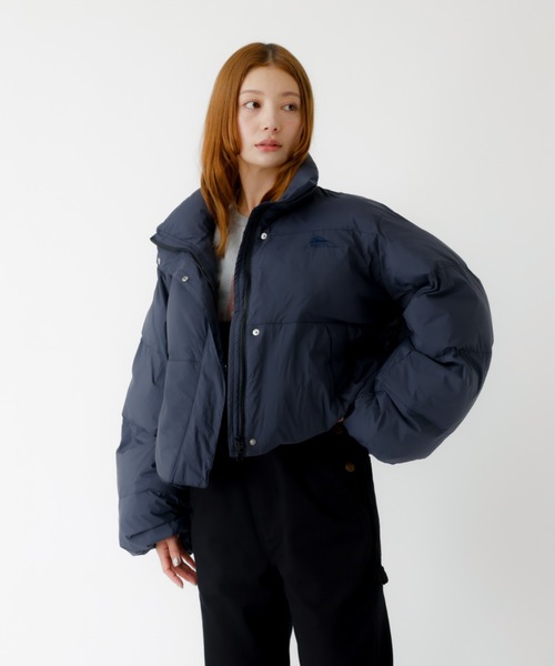KELTY(ケルティ)の「25AW新色追加【KELTY/ケルティ】インサレーションクロップドジャケット / 中綿ブルゾン / クロップ丈 / パファージャケット(ダウンジャケット/コート・レディース・ブルー/ブラック/ベージュ/ダークネイビー・フリー)」の8枚目の写真