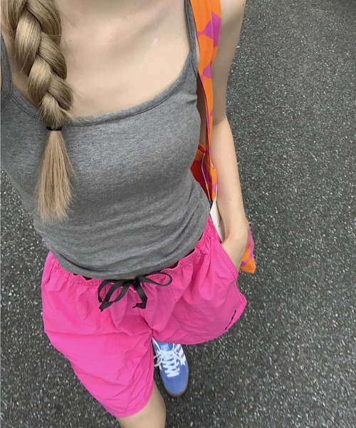 gossip！ロサンゼルス（ゴシップロサンゼルス）の「ビビッドカラー カジュアルショートパンツ（その他パンツ・レディース・ピンク/パープル/ターコイズブルー・FREE）」の13枚目の写真