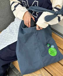CIAOPANIC TYPY | 【UNISEX】キャンバス缶バッチ付きショルダーバッグ(ショルダーバッグ)