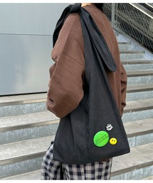 CIAOPANIC TYPY | 【UNISEX】キャンバス缶バッチ付きショルダーバッグ(ショルダーバッグ)