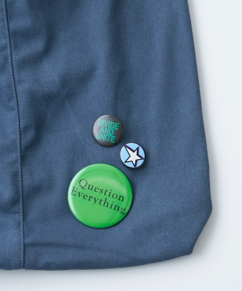 CIAOPANIC TYPY（チャオパニックティピー）の「【UNISEX】キャンバス缶バッチ付きショルダーバッグ（ショルダーバッグ・メンズ・ブラック/レッド/ネイビー・ONE SIZE）」の19枚目の写真