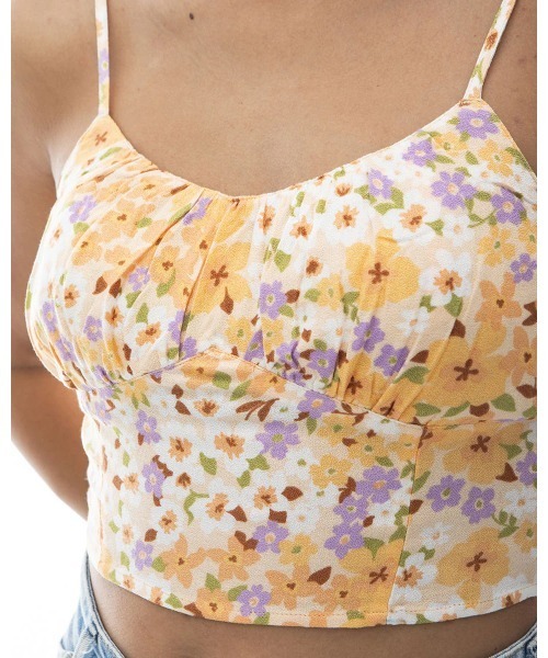 BILLABONG(ビラボン)の「【直営店限定】BILLABONG レディース SO SIMPLE デザイントップス 【2024年夏モデル】(キャミソール・レディース・オレンジ系その他・MEDIUM)」の7枚目の写真