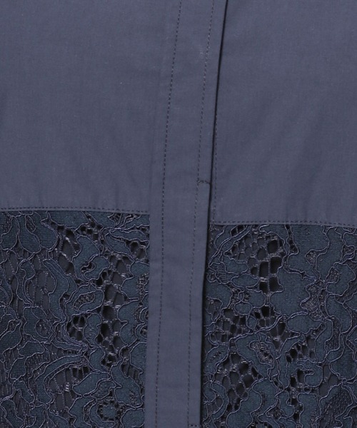 Andemiu（アンデミュウ）の「レースヨークキリカエノースリーブワンピース135853（ワンピース・レディース・ブラック/ネイビー・FREE）」の14枚目の写真