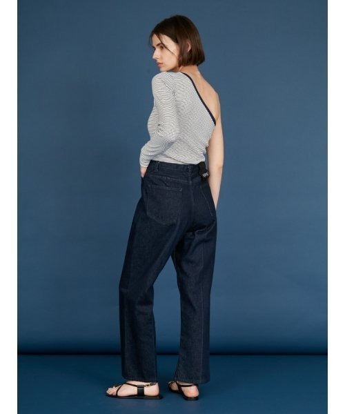 styling/（スタイリング）の「【MILLER×styling/】ワンショルダーボディスーツ（Tシャツ/カットソー・レディース・ネイビー/ブラウン/ピンク/アイボリー/ブラック・FREE）」の15枚目の写真