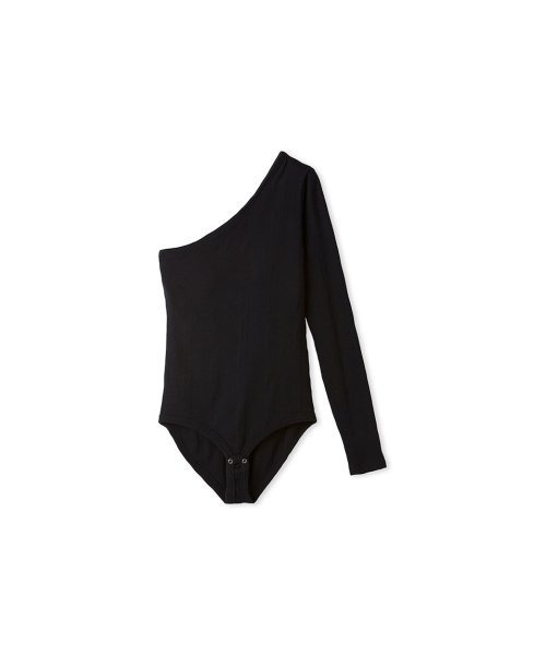 styling/（スタイリング）の「【MILLER×styling/】ワンショルダーボディスーツ（Tシャツ/カットソー・レディース・ネイビー/ブラウン/ピンク/アイボリー/ブラック・FREE）」の19枚目の写真