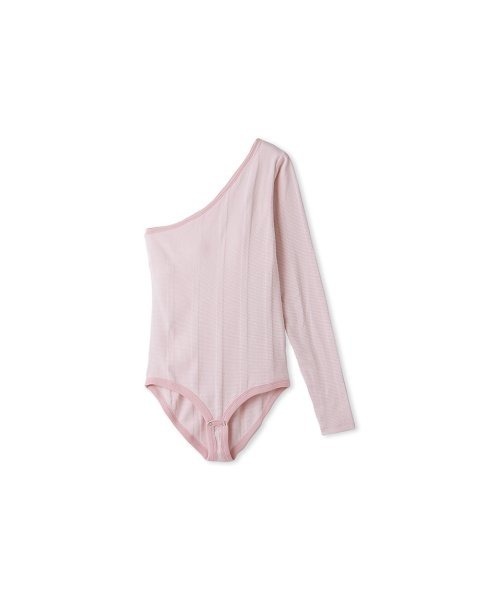 styling/（スタイリング）の「【MILLER×styling/】ワンショルダーボディスーツ（Tシャツ/カットソー・レディース・ネイビー/ブラウン/ピンク/アイボリー/ブラック・FREE）」の22枚目の写真