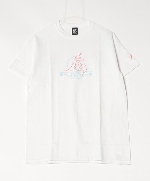 INNOCENT(イノセント)の「『KINJAZ』Graphic T(Tシャツ/カットソー・メンズ・オリーブ/ホワイト・LARGE/MEDIUM)」の1枚目の写真
