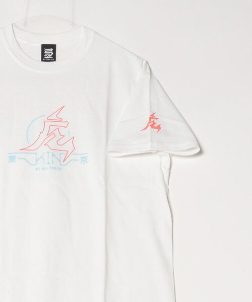 INNOCENT(イノセント)の「『KINJAZ』Graphic T(Tシャツ/カットソー・メンズ・オリーブ/ホワイト・LARGE/MEDIUM)」の4枚目の写真