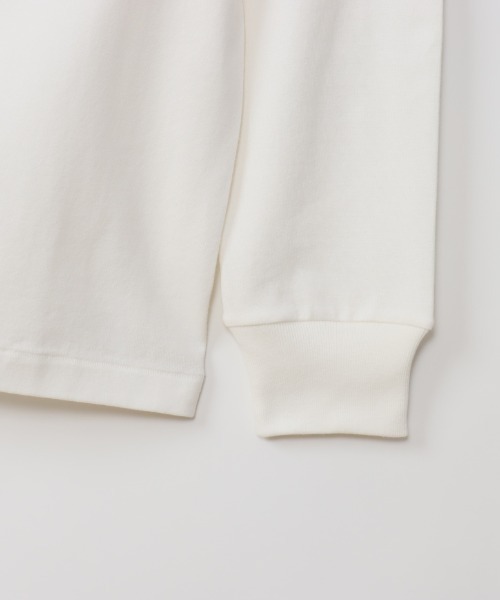 HANES(ヘインズ)の「【HANES/ヘインズ】1P Hanes T-SHIRT SHIRO クルーネックロングスリーブTシャツ(Tシャツ/カットソー・メンズ・ホワイト・S/M/L/XL)」の4枚目の写真