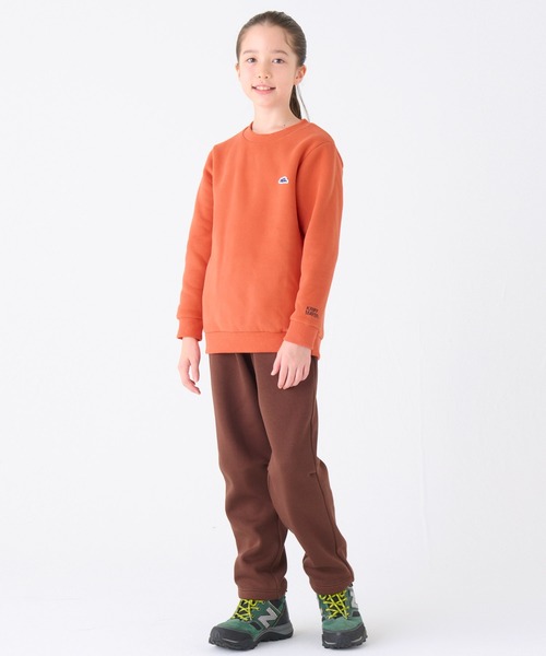 KRIFF MAYER Kid's Collection(クリフメイヤーキッズコレクション)の「【裏起毛】あたたかクルー(スウェット・キッズ・グリーン/グレー/サックスブルー/ネイビー/オレンジ/チャコール・160/170/120/130/140/150)」の11枚目の写真