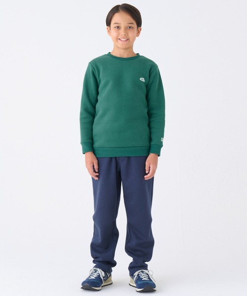 KRIFF MAYER Kid's Collection(クリフメイヤーキッズコレクション)の「【裏起毛】あたたかクルー(スウェット・キッズ・グリーン/グレー/サックスブルー/ネイビー/オレンジ/チャコール・160/170/120/130/140/150)」の13枚目の写真