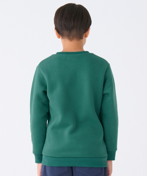 KRIFF MAYER Kid's Collection(クリフメイヤーキッズコレクション)の「【裏起毛】あたたかクルー(スウェット・キッズ・グリーン/グレー/サックスブルー/ネイビー/オレンジ/チャコール・160/170/120/130/140/150)」の15枚目の写真