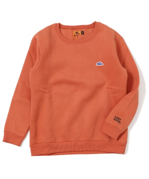 KRIFF MAYER Kid's Collection(クリフメイヤーキッズコレクション)の「【裏起毛】あたたかクルー(スウェット・キッズ・グリーン/グレー/サックスブルー/ネイビー/オレンジ/チャコール・160/170/120/130/140/150)」の18枚目の写真