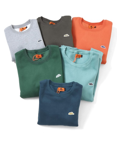 KRIFF MAYER Kid's Collection(クリフメイヤーキッズコレクション)の「【裏起毛】あたたかクルー(スウェット・キッズ・グリーン/グレー/サックスブルー/ネイビー/オレンジ/チャコール・160/170/120/130/140/150)」の7枚目の写真