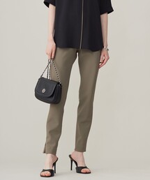 【洗える】 テックストレッチ レギンスパンツ