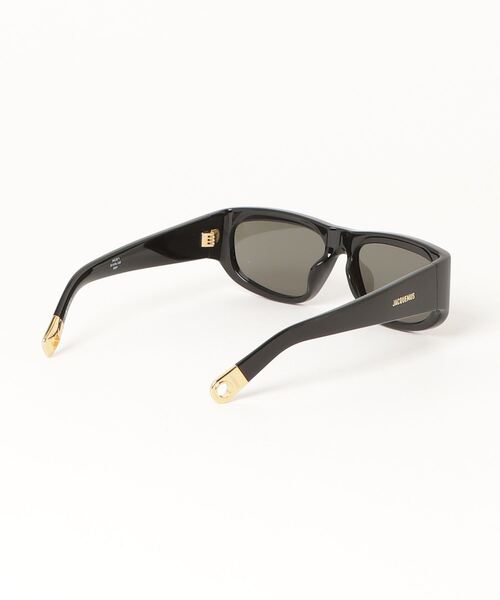 JACQUEMUS サングラス Jacquemus Les Lunettes Capri スクエアサングラス | ブラック