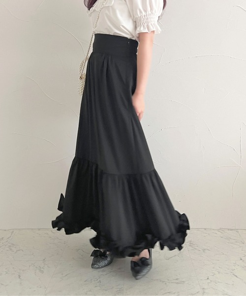 フリルティアードスカート【ZOZOTOWN限定アイテム】（スカート
