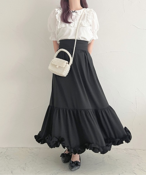 フリルティアードスカート【ZOZOTOWN限定アイテム】（スカート