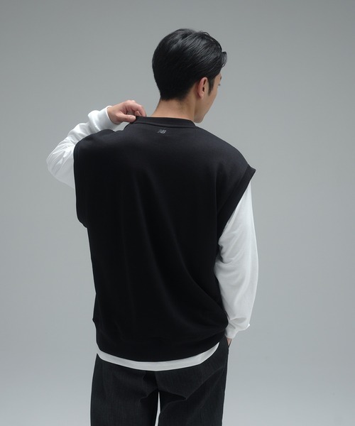 New Balance - new balance ベスト New Balance ベスト ジレ MET24 Packable Padded Vest AMV35090